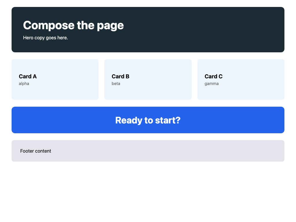 UI generated from the reference screenshot